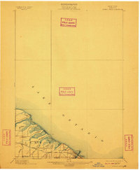 Ontario Beach 1899 topographic map thumbnail