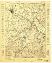 Oriskany 1898 topographic map thumbnail