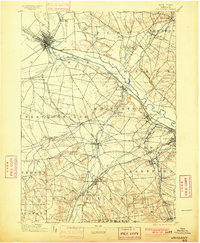 Oriskany 1898 topographic map thumbnail
