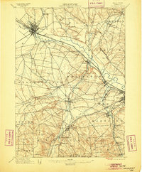 Oriskany 1898 topographic map thumbnail