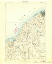 Oswego 1900 topographic map thumbnail