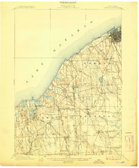 Oswego 1900 topographic map thumbnail