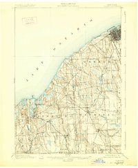 Oswego 1900 topographic map thumbnail
