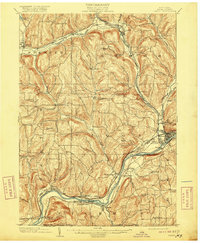 Owego 1903 topographic map thumbnail