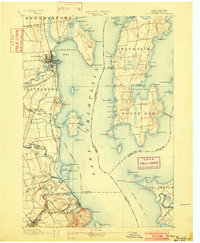 Plattsburg 1894 topographic map thumbnail