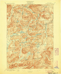 Paradox Lake 1897 topographic map preview