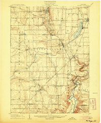 Portage 1905 topographic map thumbnail