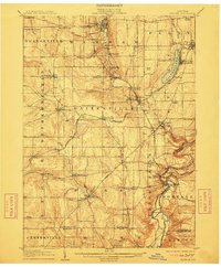 Portage 1905 topographic map thumbnail