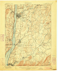 Poughkeepsie 1903 topographic map thumbnail