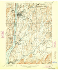 Poughkeepsie 1903 topographic map thumbnail