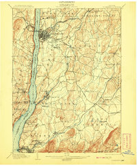 Poughkeepsie 1903 topographic map thumbnail
