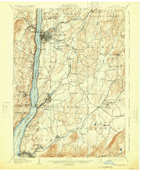 Poughkeepsie 1903 topographic map thumbnail