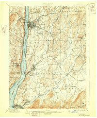 Poughkeepsie 1903 topographic map thumbnail