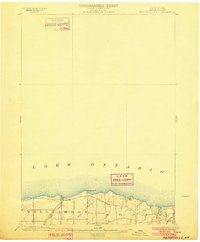Pultneyville 1902 topographic map thumbnail