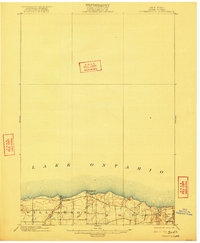 Pultneyville 1902 topographic map thumbnail