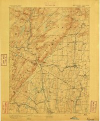 Ramapo topographic map thumbnail