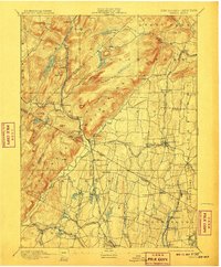 Ramapo 1893 topographic map thumbnail