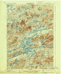 Raquette Lake 1903 topographic map thumbnail