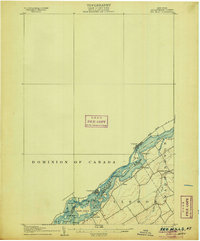 Red Mills 1906 topographic map thumbnail