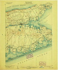 Riverhead 1904 topographic map preview