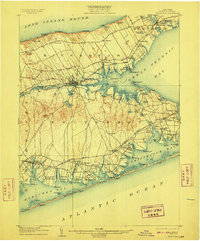 Riverhead 1904 topographic map preview