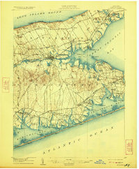 Riverhead 1904 topographic map preview