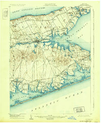 Riverhead 1904 topographic map preview