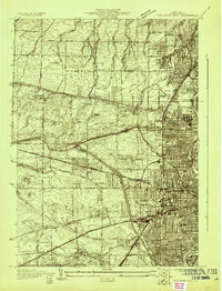 Rochester West 1931 topographic map thumbnail