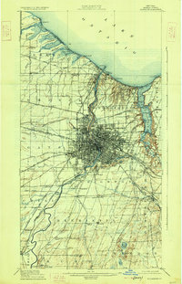Rochester 1920 topographic map thumbnail
