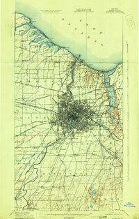 Rochester 1920 topographic map thumbnail