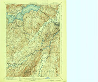 Rosendale 1903 topographic map thumbnail