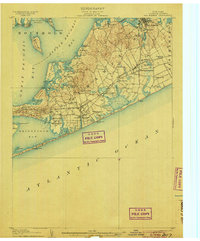 Sag Harbor 1904 topographic map thumbnail