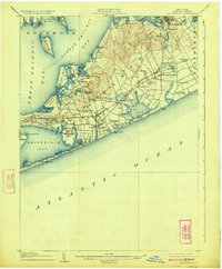 Sag Harbor 1904 topographic map thumbnail