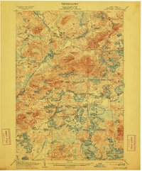 Saint Regis 1905 topographic map thumbnail