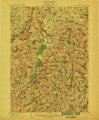 Sangerfield 1907 topographic map thumbnail