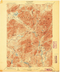 Santanoni 1904 topographic map thumbnail