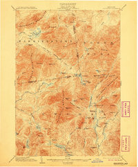 Santanoni 1904 topographic map thumbnail