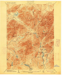 Santanoni 1904 topographic map thumbnail
