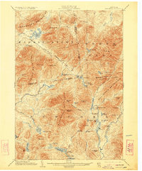 Santanoni 1904 topographic map thumbnail