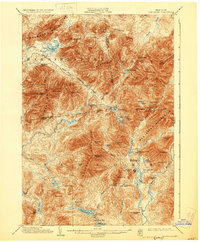 Santanoni 1904 topographic map thumbnail
