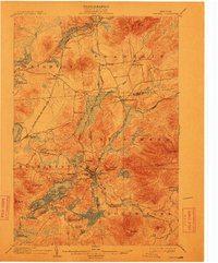 Saranac 1904 topographic map thumbnail