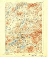 Saranac 1904 topographic map thumbnail