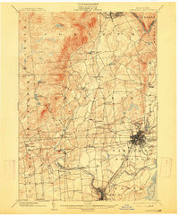 Saratoga 1902 topographic map preview