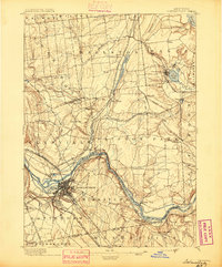 Schenectady 1895 topographic map thumbnail