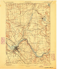 Schenectady 1898 topographic map thumbnail
