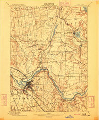 Schenectady 1898 topographic map thumbnail
