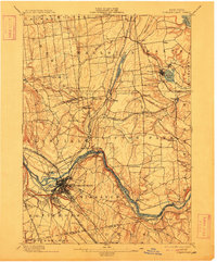 Schenectady 1898 topographic map thumbnail