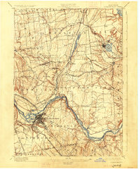 Schenectady 1898 topographic map thumbnail