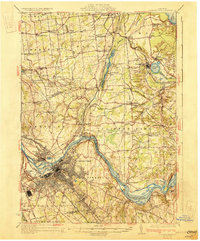 Schenectady 1930 topographic map thumbnail