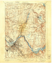 Schenectady 1930 topographic map thumbnail